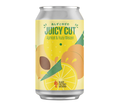あんずとゆずのJUICY CUT - Apricot & Yuzu Weizen