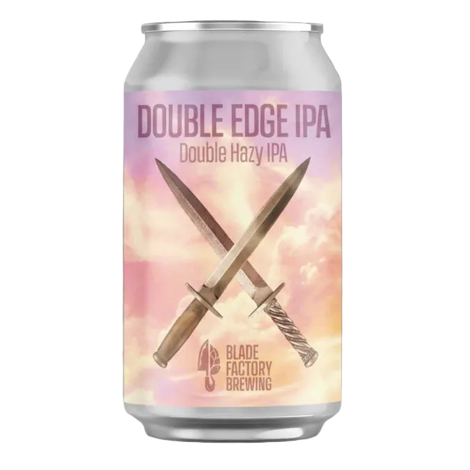 Double Edge IPA can