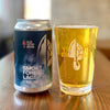 Smoke Forged Lager glass